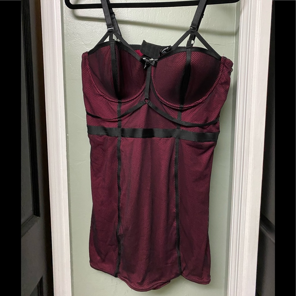 Torrid Pink Bodysuit size 2